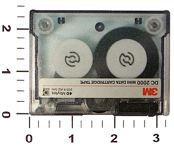 DC-2000, DC-3000 QIC tapes