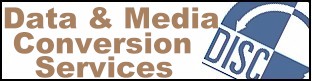 media and data conversion services by Disc Interchange